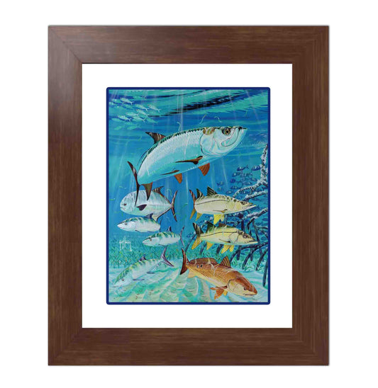 "Inshore Collage Underwater" Limited Edition Print