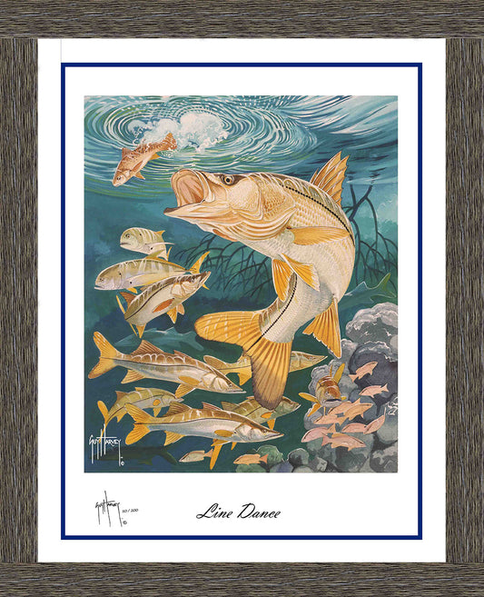 "Line Dance" Limited Edition Lithograph