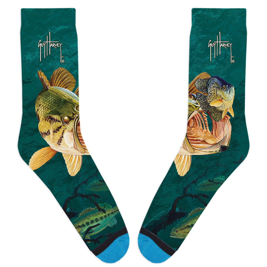 Guy Harvey Lunch Time Socks View 1