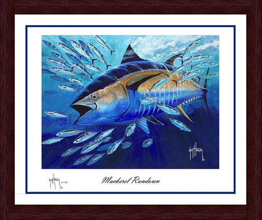 "Mackerel Rundown" Limited Edition Lithograph