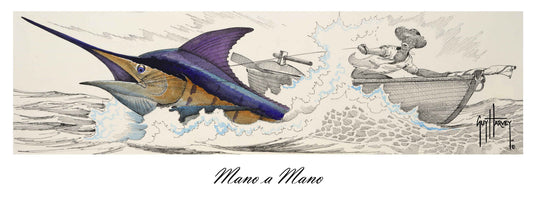 "Mano A Mano" Limited Edition Lithograph
