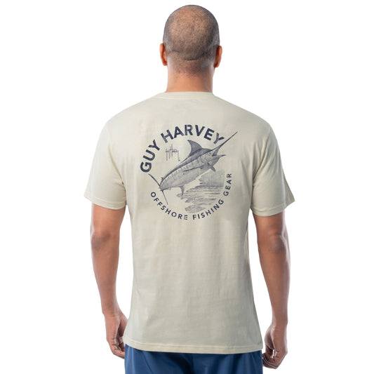Men's Core Stencil Lightweight Pocket Tee