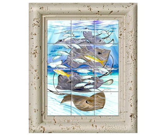 "Party at the Bar" Tile Art