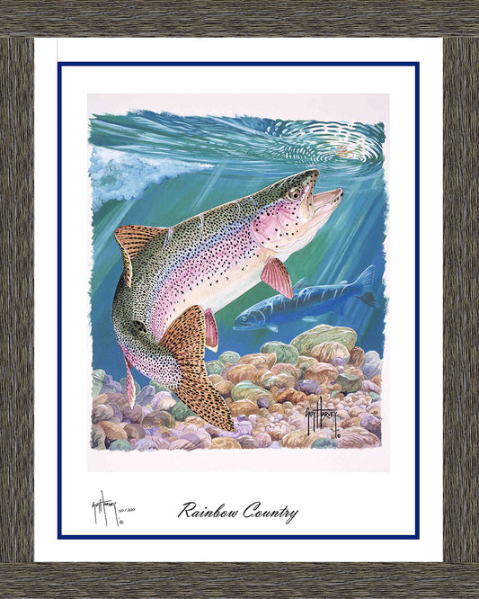 "Rainbow Country" Limited Edition Lithograph