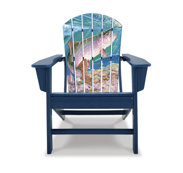 Rainbow Trout Adirondack Chair