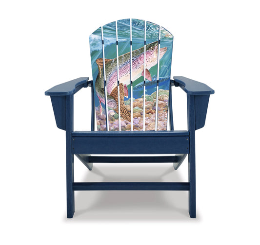 Rainbow Trout Adirondack Chair