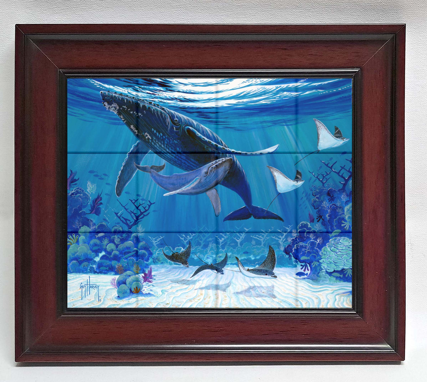 "Reef Sanctuary" Tile Art