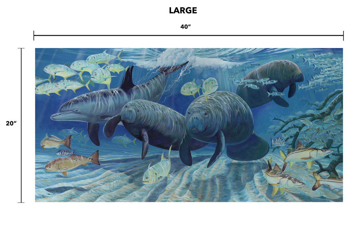 "Rivermates" Aluminum Art