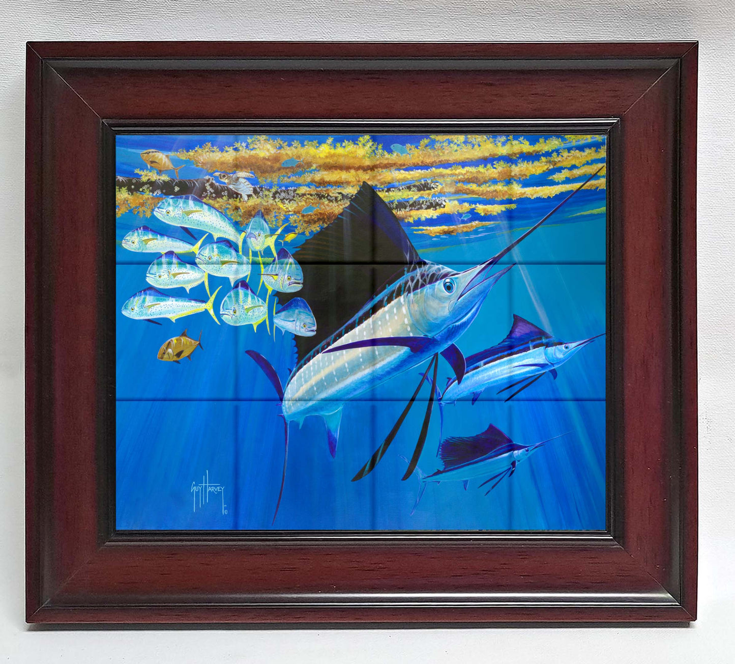 "Sails Ahoy" Tile Art