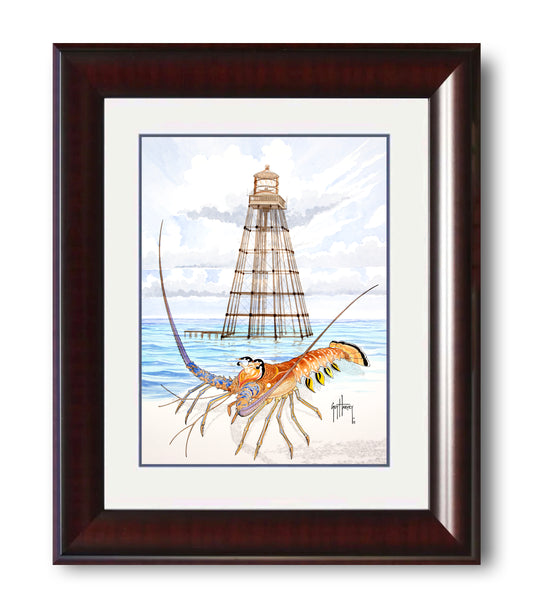 "Sand Key Lighthouse" Mini Print