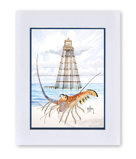 "Sand Key Lighthouse" Mini Print