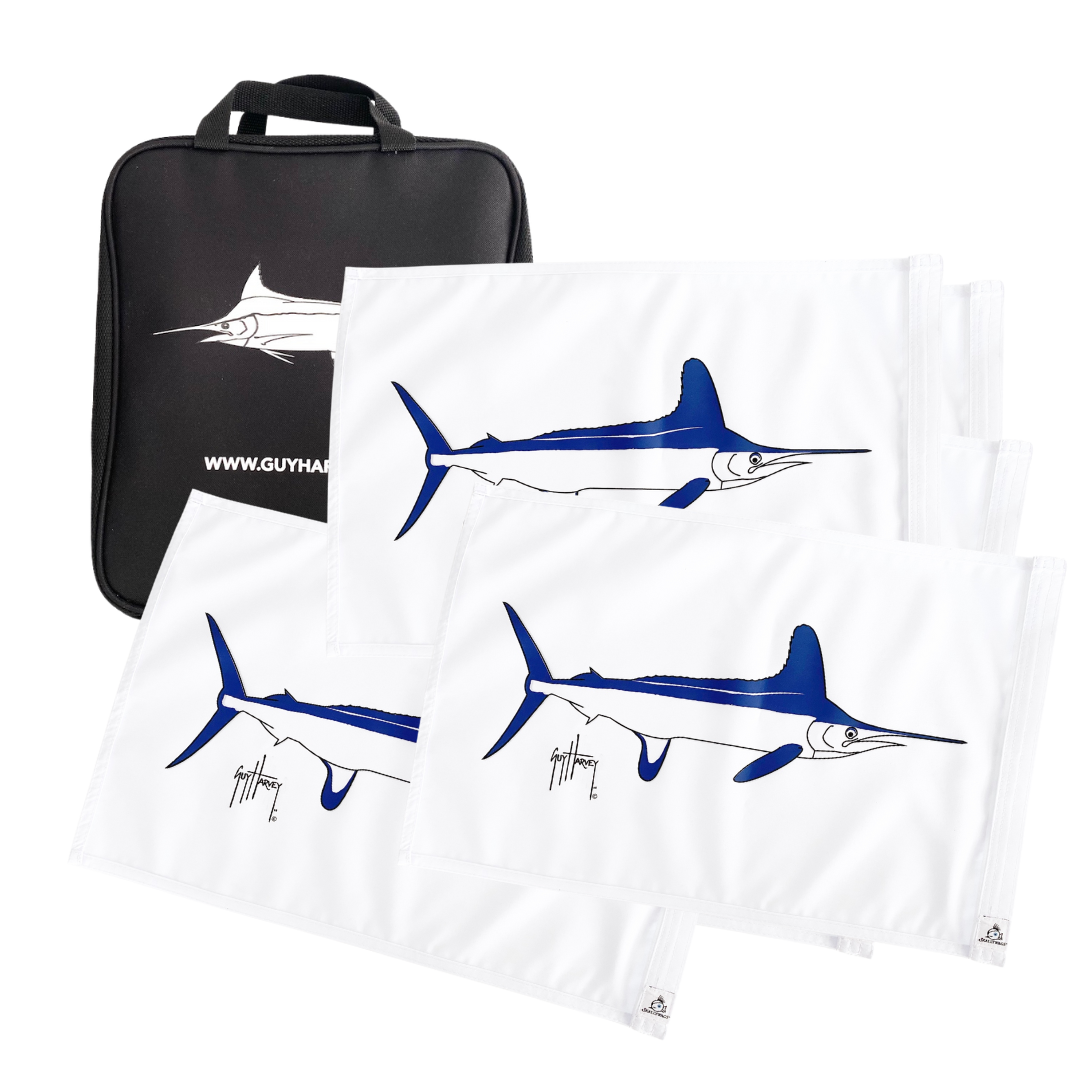 Signature White Marlin Flag Pack