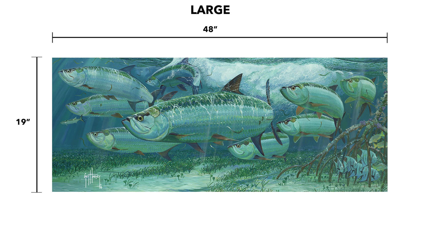 "Silver Kings" Aluminum Art