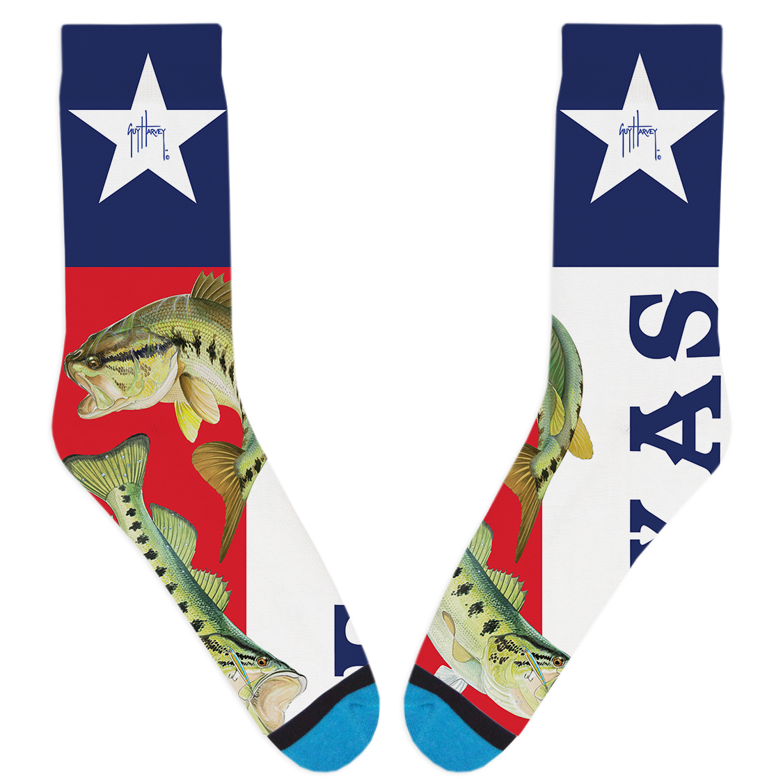 Guy Harvey Texas Bass Socks