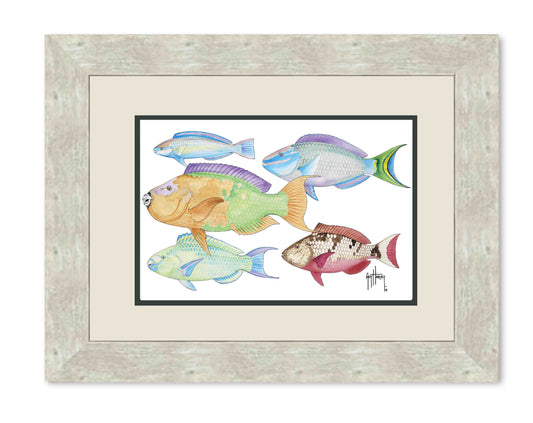 "Tropical Mosaic" Limited Edition Print