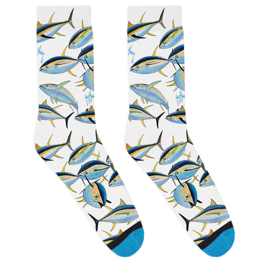 Guy Harvey Tuna Tango Socks View 1
