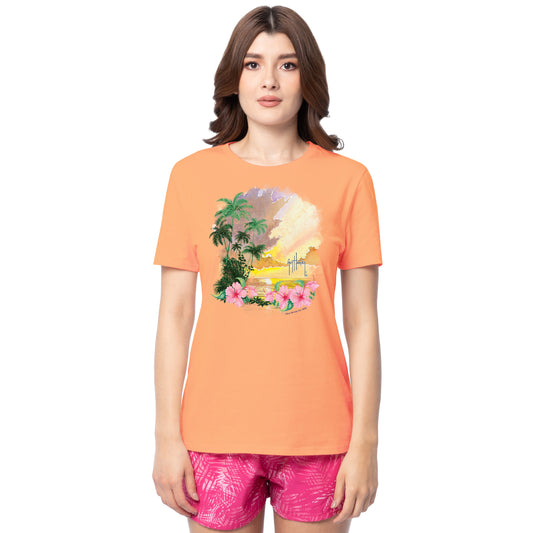 Women's Paradise Lightweight Crew Neck T-Shirt