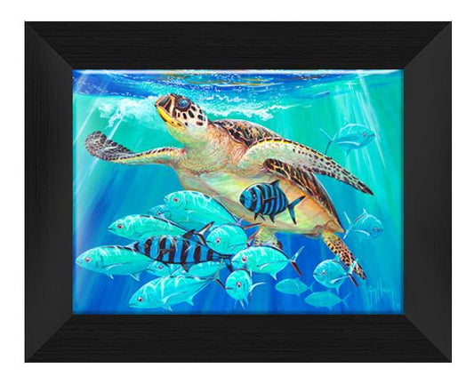 "Hawksbill Caravan" Tile Art