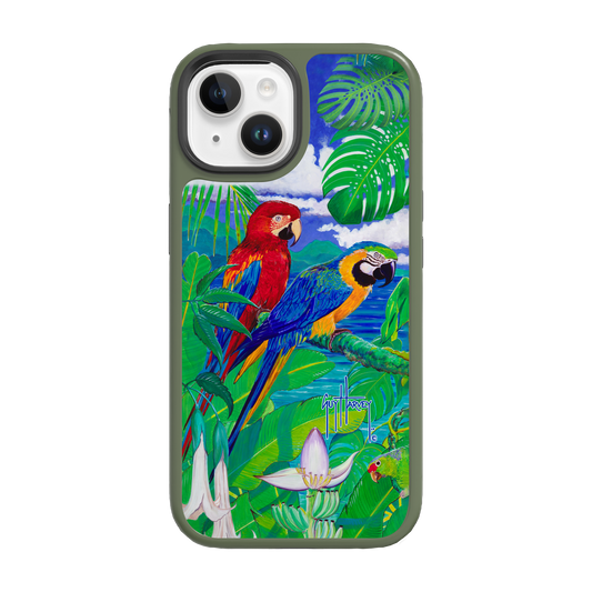 iPhone 15 Models - Fortitude Tropical Parrot Phone Case
