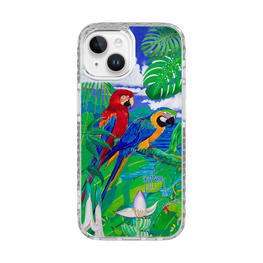 iPhone 15 Models - Magnitude Tropical Parrot Phone Case