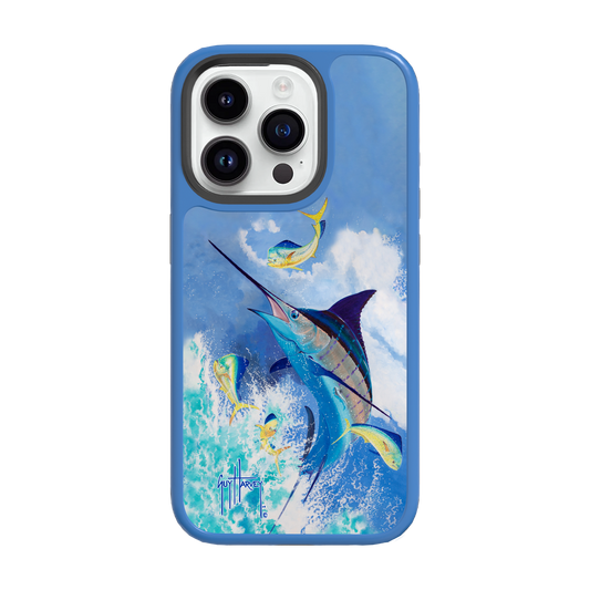 iPhone 15 Models - Fortitude Blue Commocean Phone Case View 1