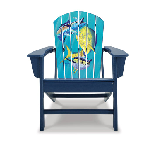 Mahi, Wahoo, Tuna Adirondack Chair