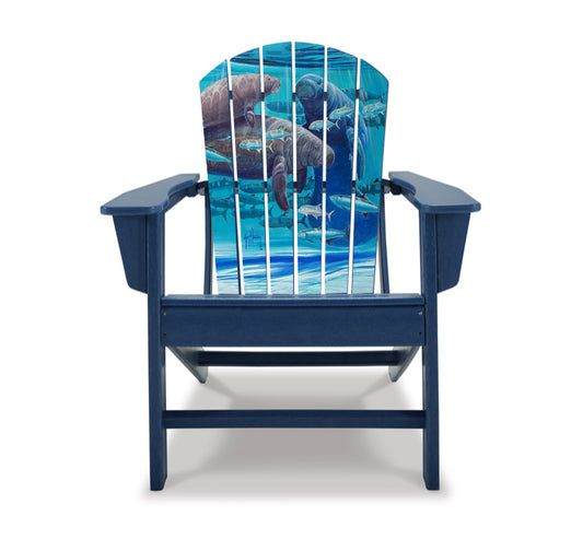 Manatees Adirondack Chair