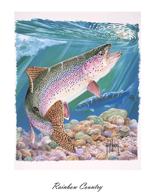 "Rainbow Country" Limited Edition Lithograph
