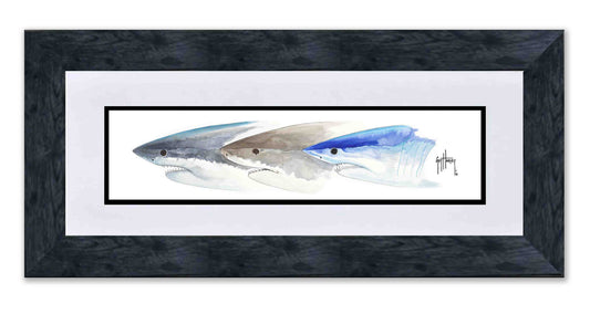 "Shark Heads II" Limited Edition Print
