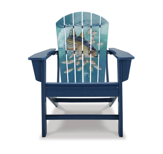 Hungy Striped Bass Adirondack Chair