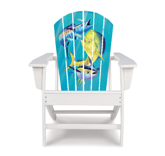 Mahi, Wahoo, Tuna Adirondack Chair