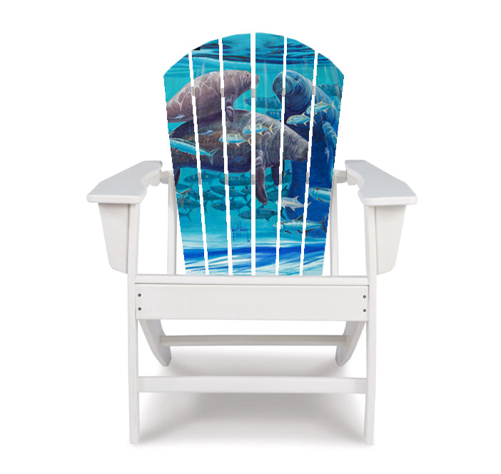Manatees Adirondack Chair