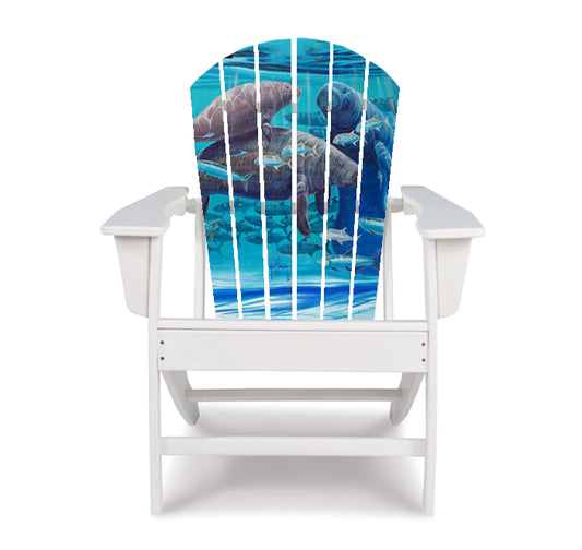 Manatees Adirondack Chair
