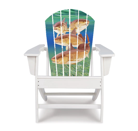 Redfish and Sea Grass Adirondack Chair