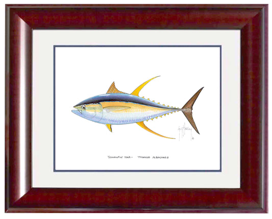 "Yellowfin Tuna" Grande Mini Print