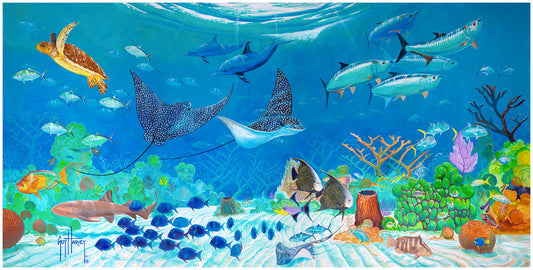 Living Reef Aluminum Art View 1