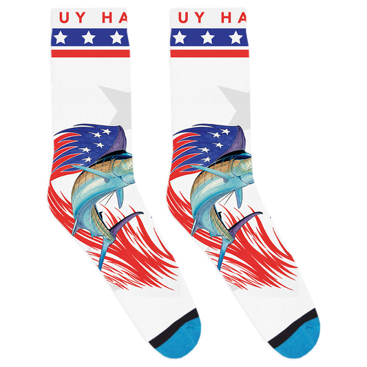 American Marlin Socks View 1