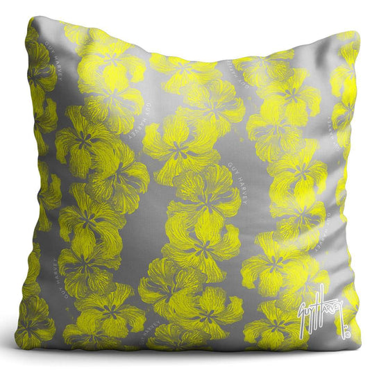 HIBISCUS TAN PILLOW View 1