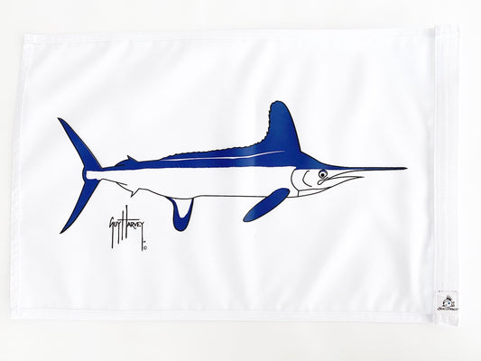 White Marlin Flag View 1