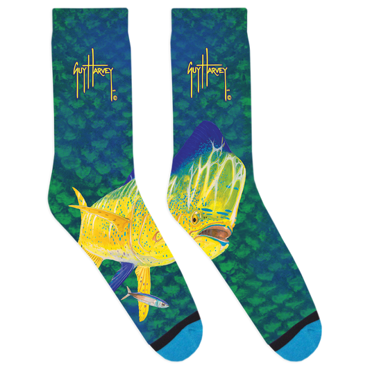Mahi Camo Scales Socks View 1
