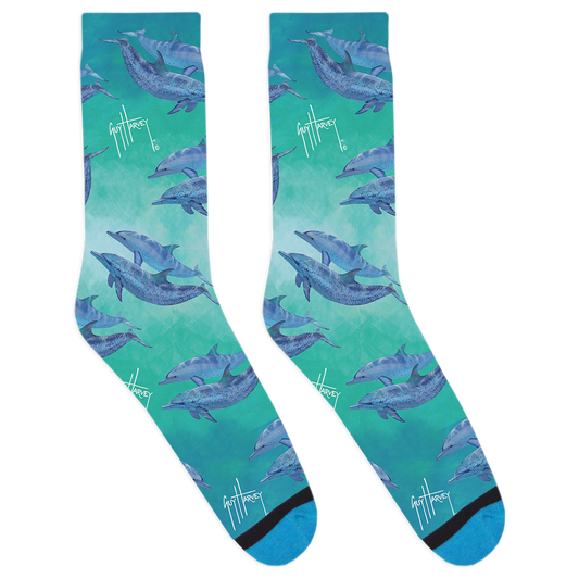 Dolphins Socks View 1