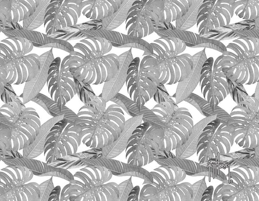 Black Palm Guy Harvey Pet Bed View 2