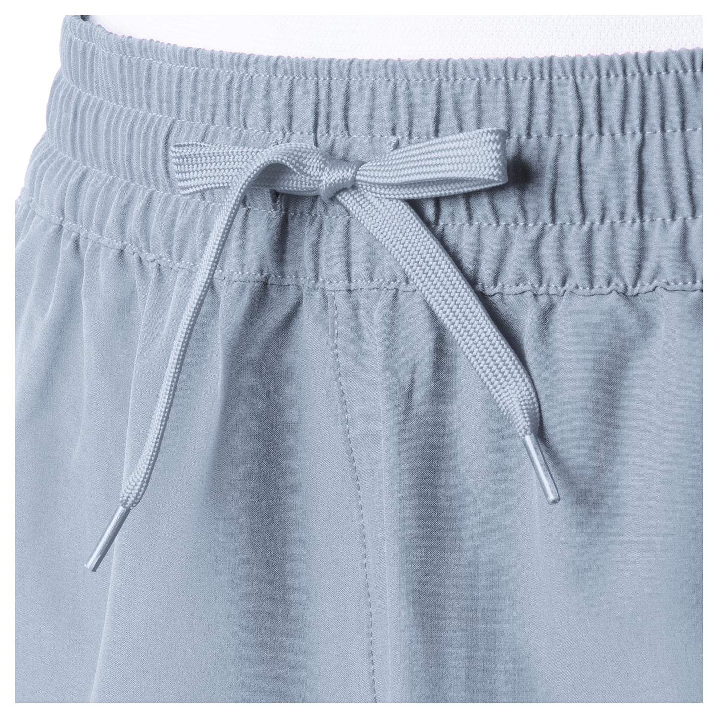 Ladies Blue Solid Short View 3