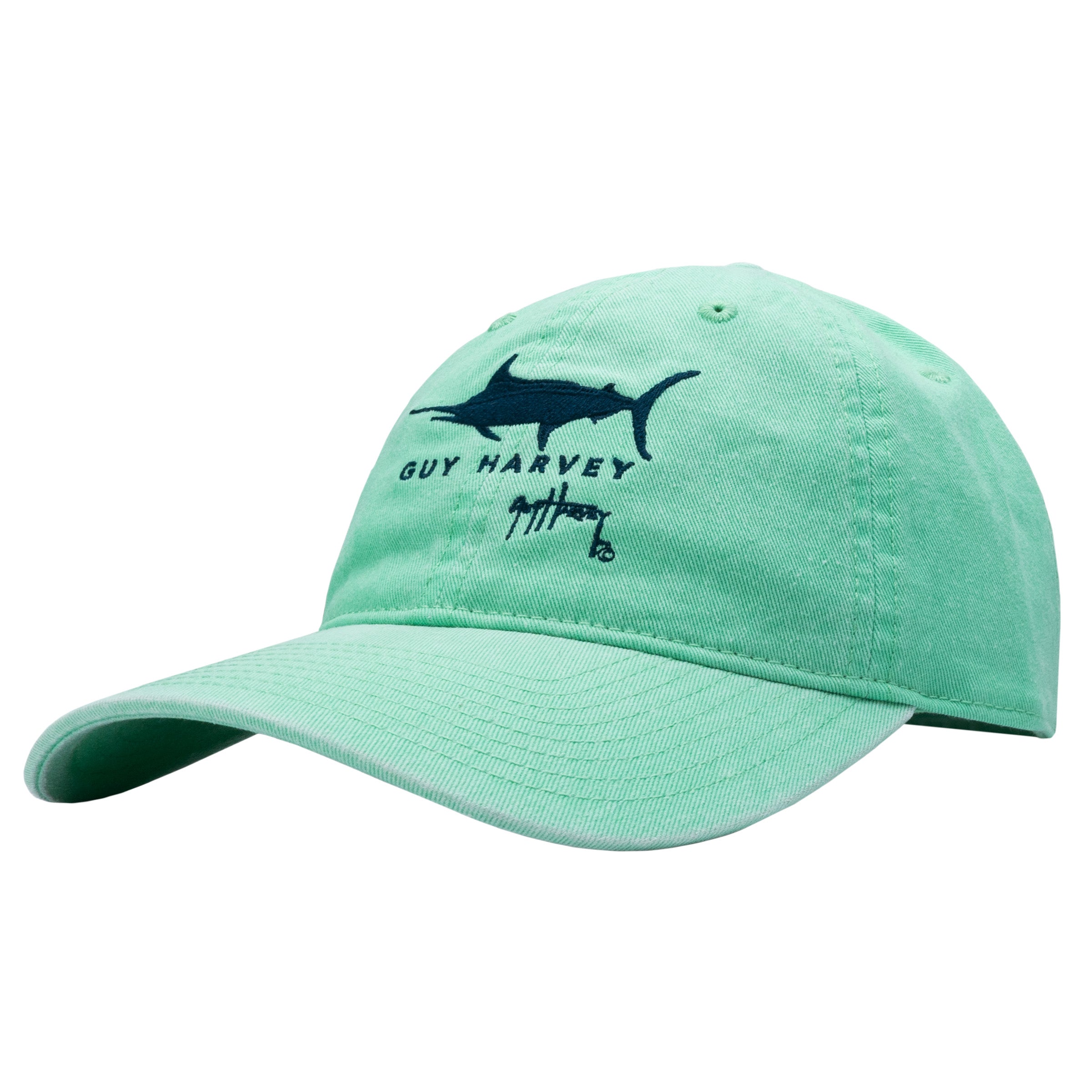 Guy Harvey | Sketchier Embroidered Unstructured Hat | 100% Cotton