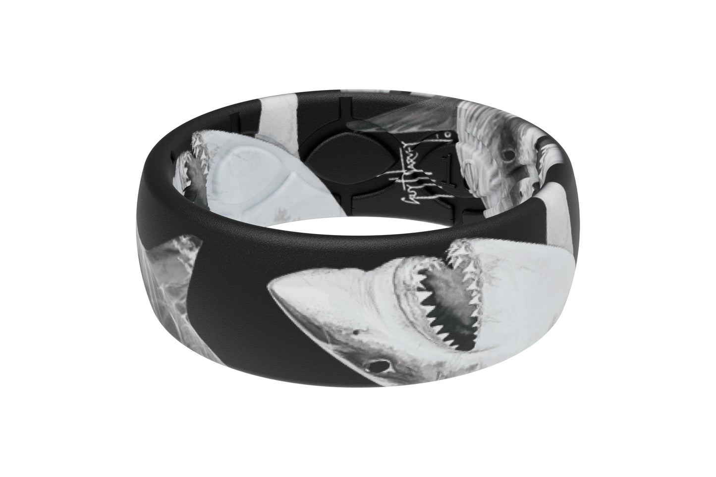 Guy Harvey Great White Shark Ring by Groove Life view 3 View 3