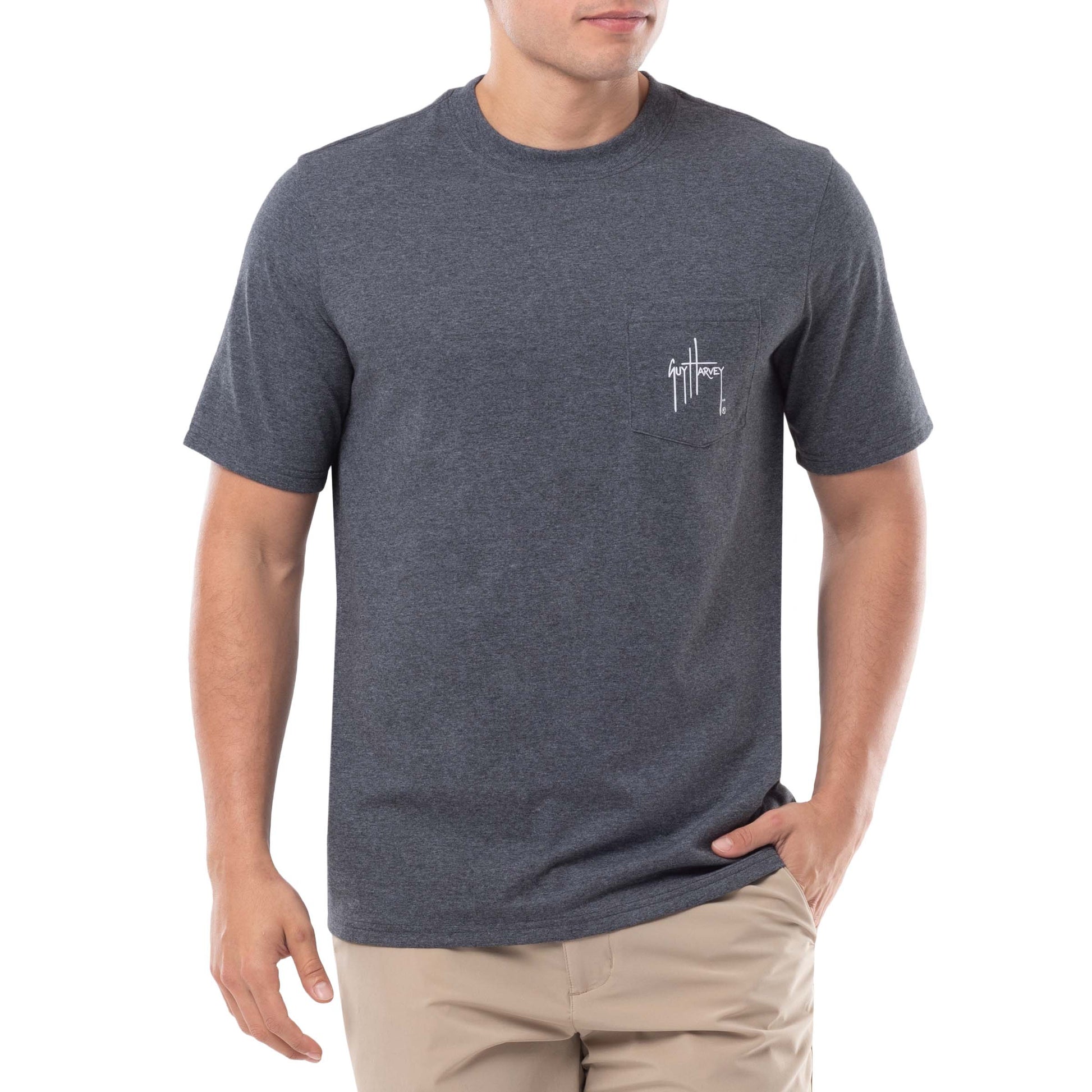 Men's Fishing Paradise Threadcycled Short Sleeve Pocket T-Shirt View 4