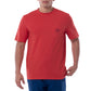 Men's Deep Blue Short Sleeve T-Shirt View 5