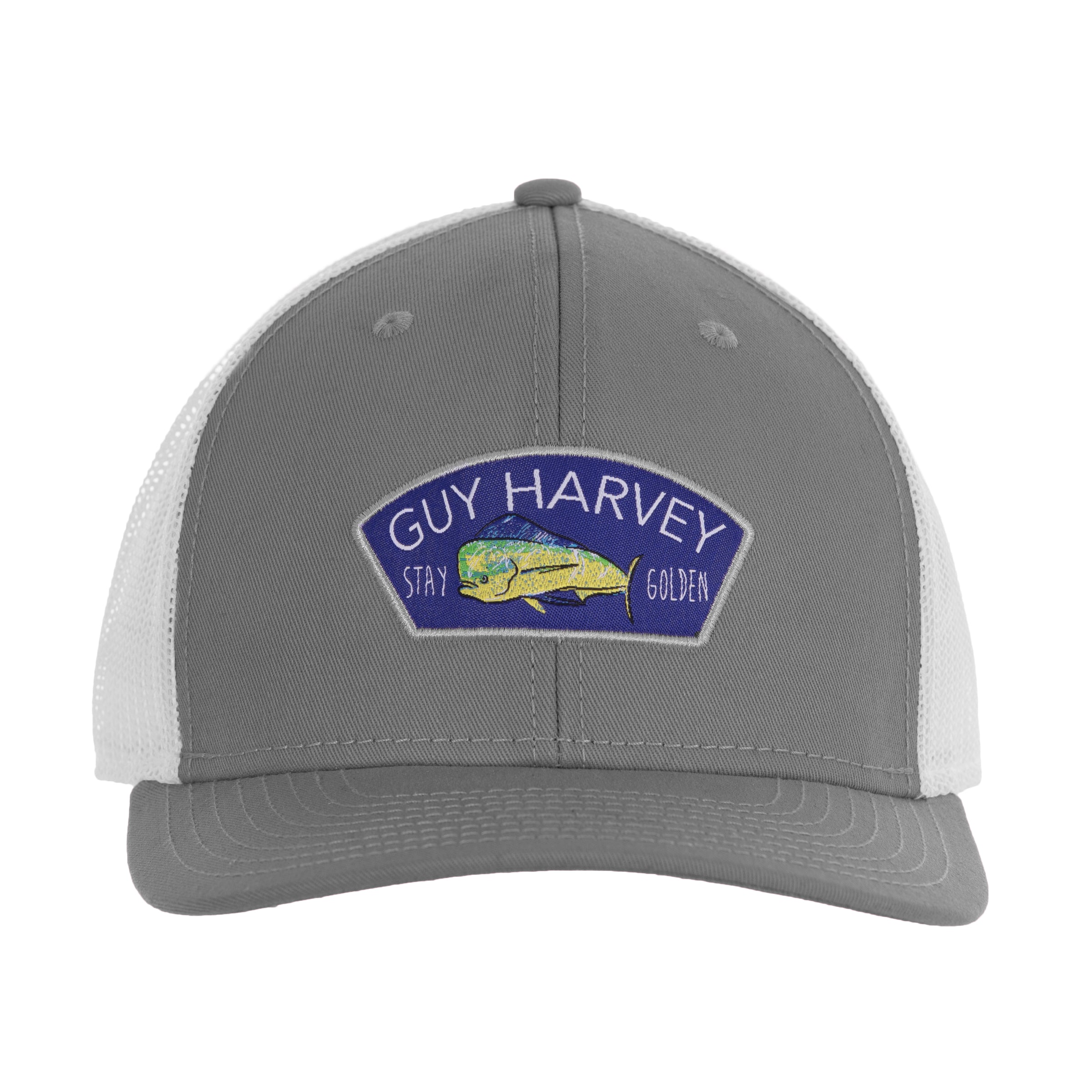 Guy Harvey | Men's Stay Golden Mesh Trucker Hat