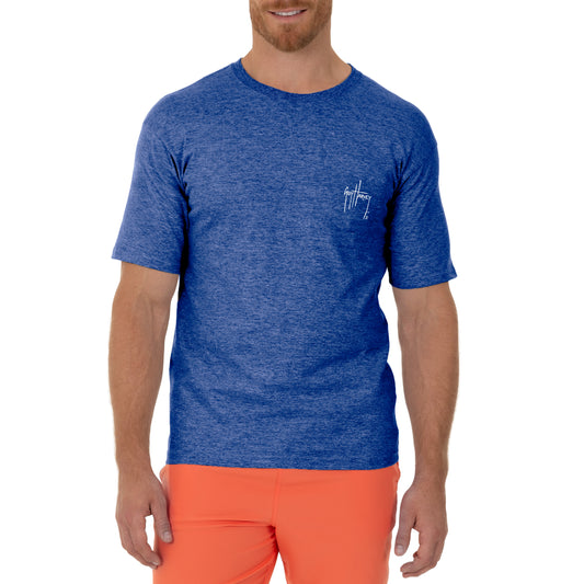 Men's Blue And Bertram Short Sleeve Pocket Royal T-Shirt View 2