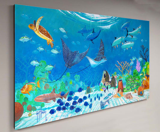 Living Reef Aluminum Art View 2